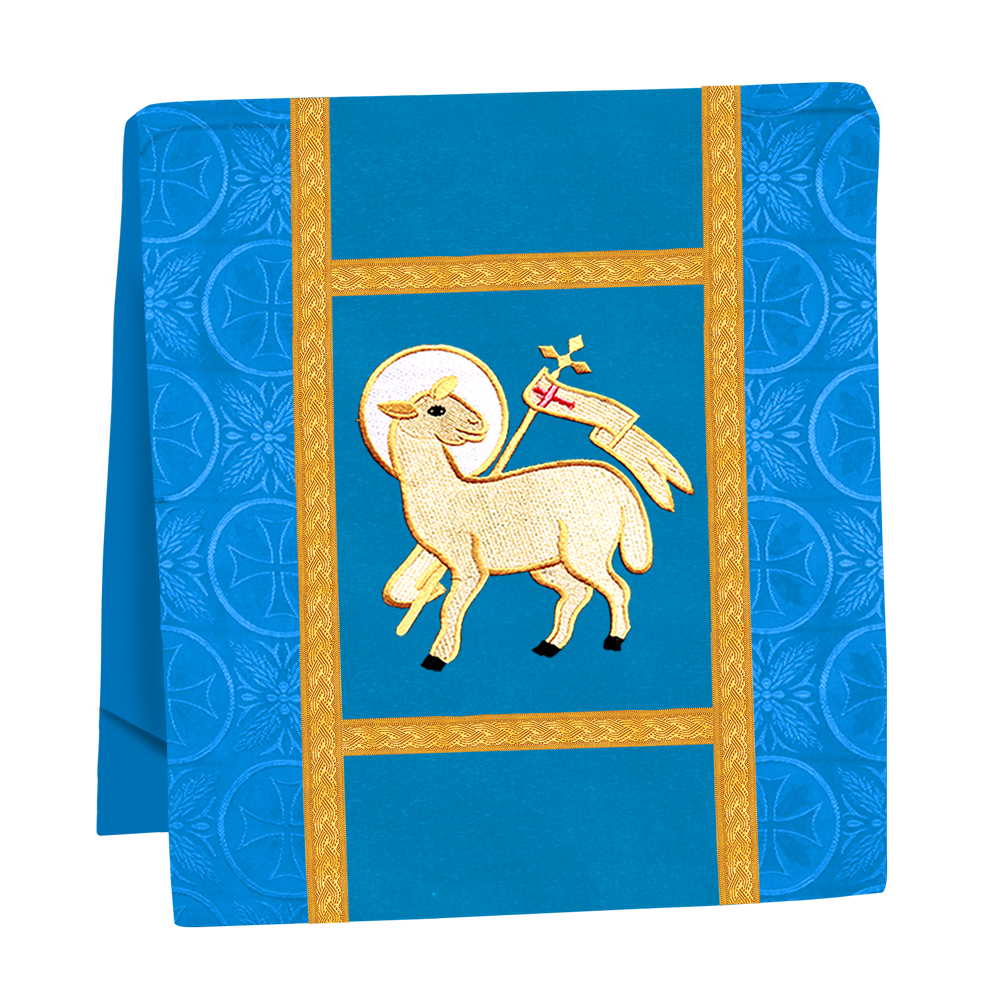 Handcrafted Altar Mass Set with Embroidered Motif