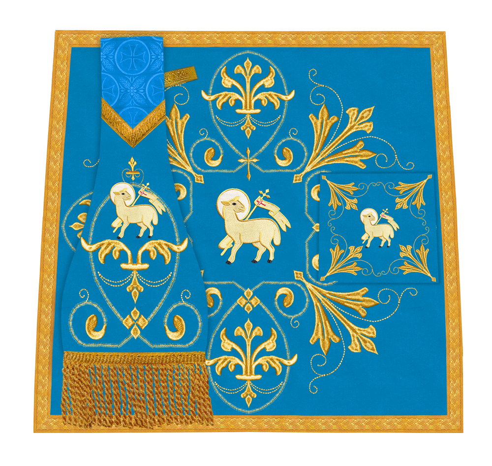 Liturgical Mass Set with Fine Embroidery