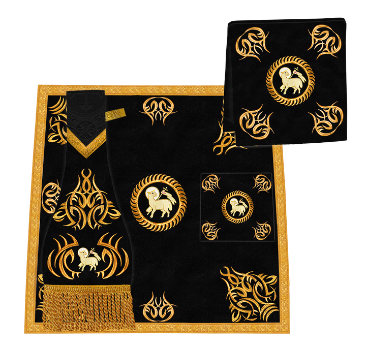 Fiddleback vestment with stole