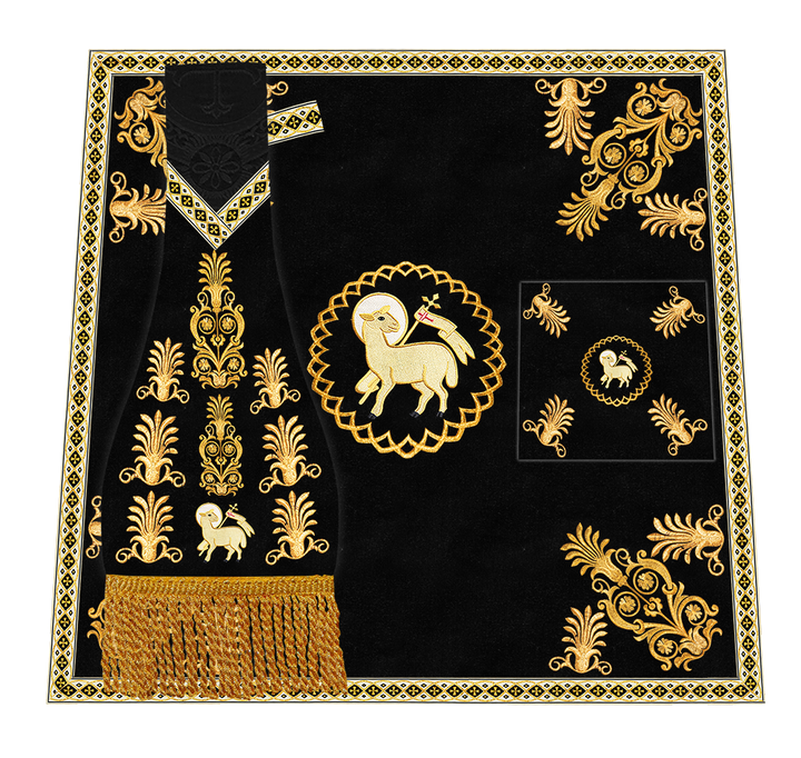 Embroidered Motif and Trims Mass set