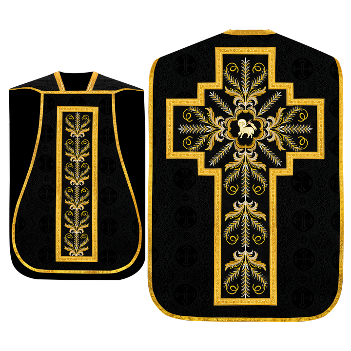 Roman Chasuble with liturgical motifs