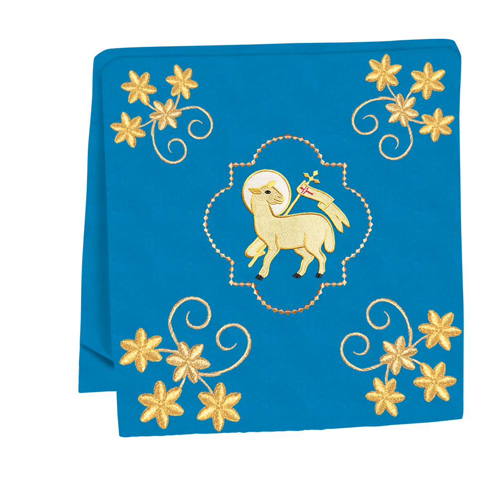 Altar Cloth with Fine Embroidery and Spiritual Motif