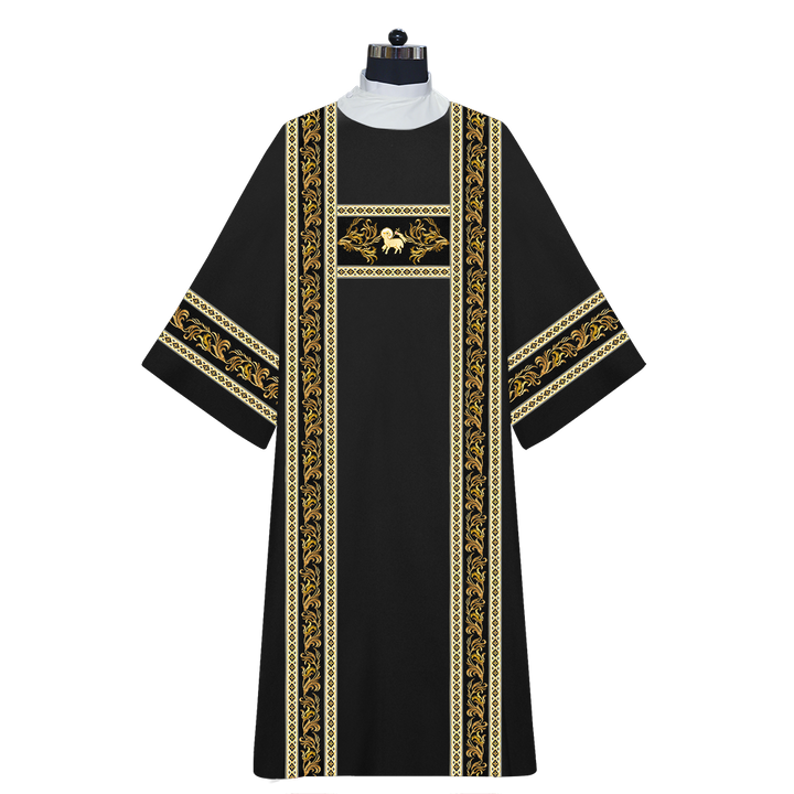 Dalmatics Vestments With Enhanced Embroidery