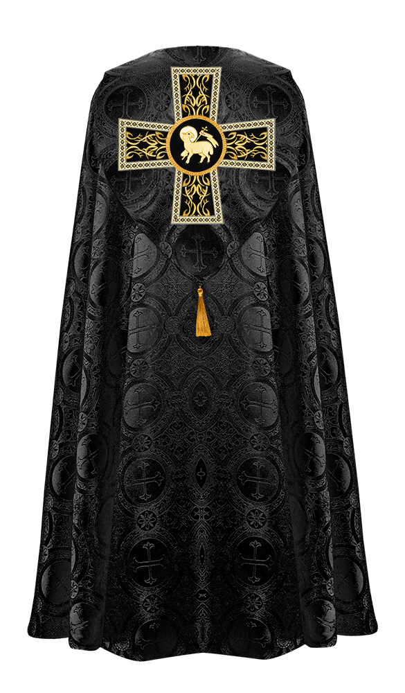 Gothic Cope Vestments With Liturgical Embroidery and Trims