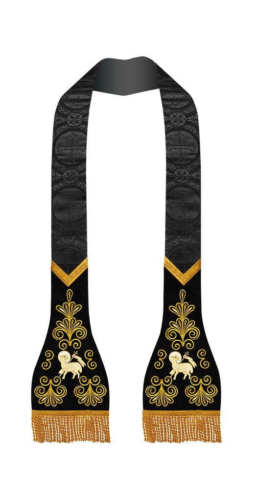 Roman Stole with Liturgical motif