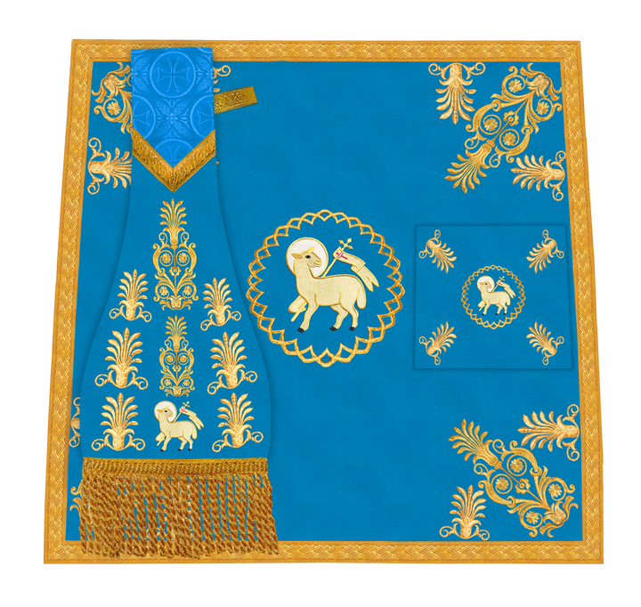 Ornate Embroidered Liturgical Altar Cloth