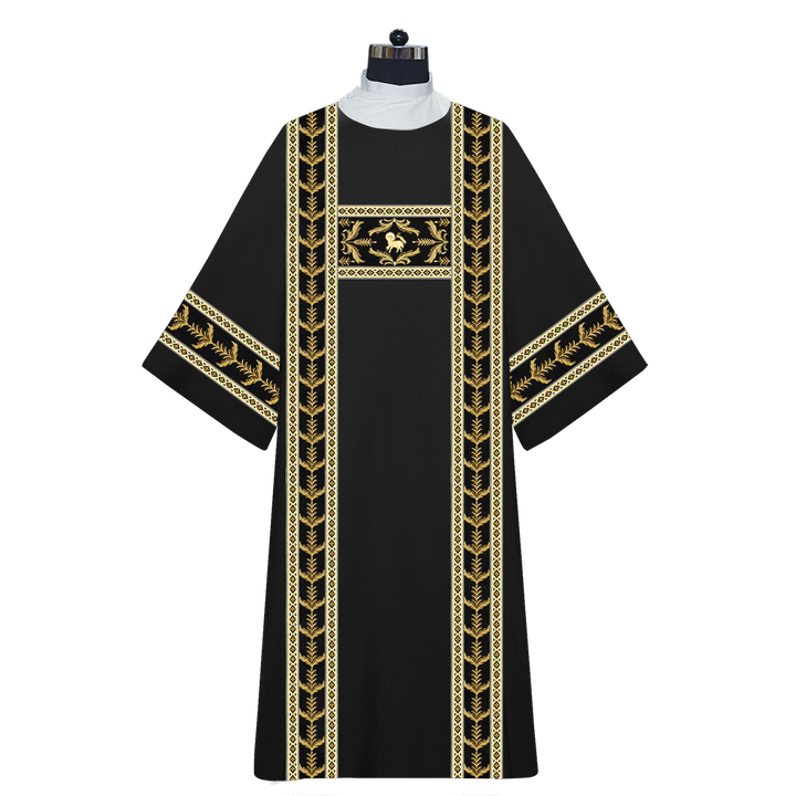 Dalmatics Vestments With Adorned Orphrey and Trims