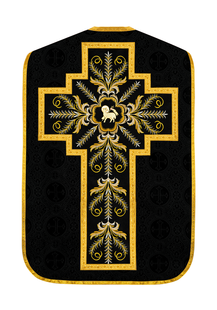 Roman Chasuble with liturgical motifs