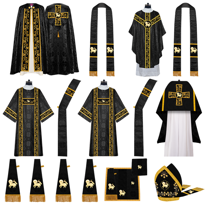 Gothic Highline Mass Set with Floral Design