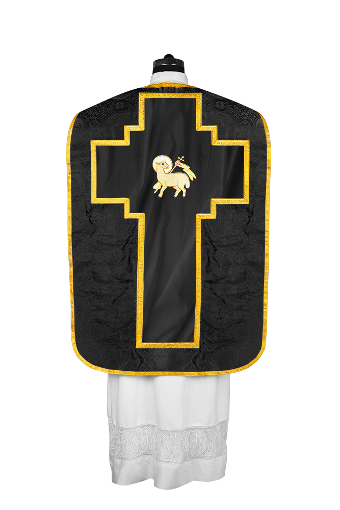 Fiddleback with spiritual motif