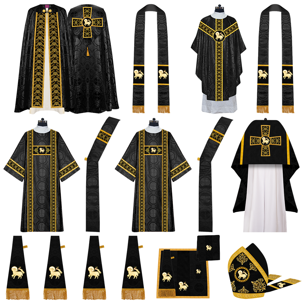 Gothic Highline Mass Set with Embroidered Orphrey