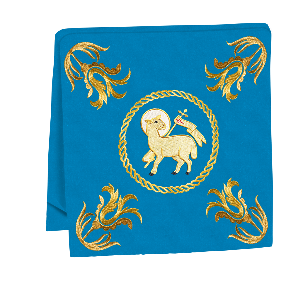 Church Altar Cloth with Refined Embroidery and Motif