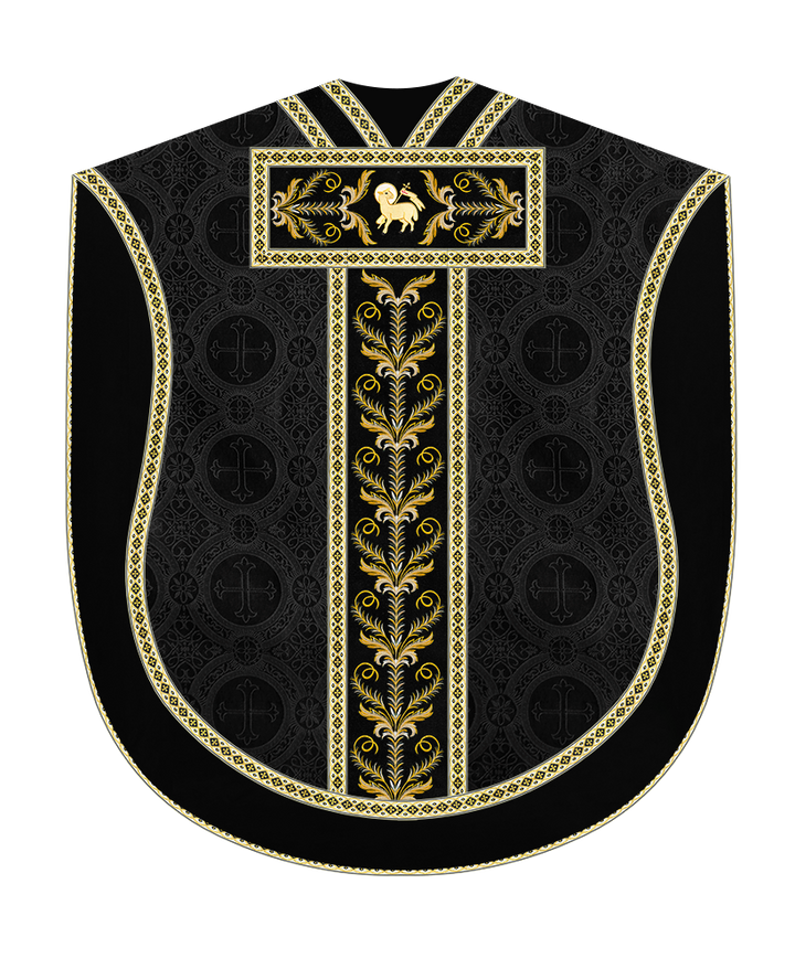 Borromean Chasuble Vestment With Liturgical Trims