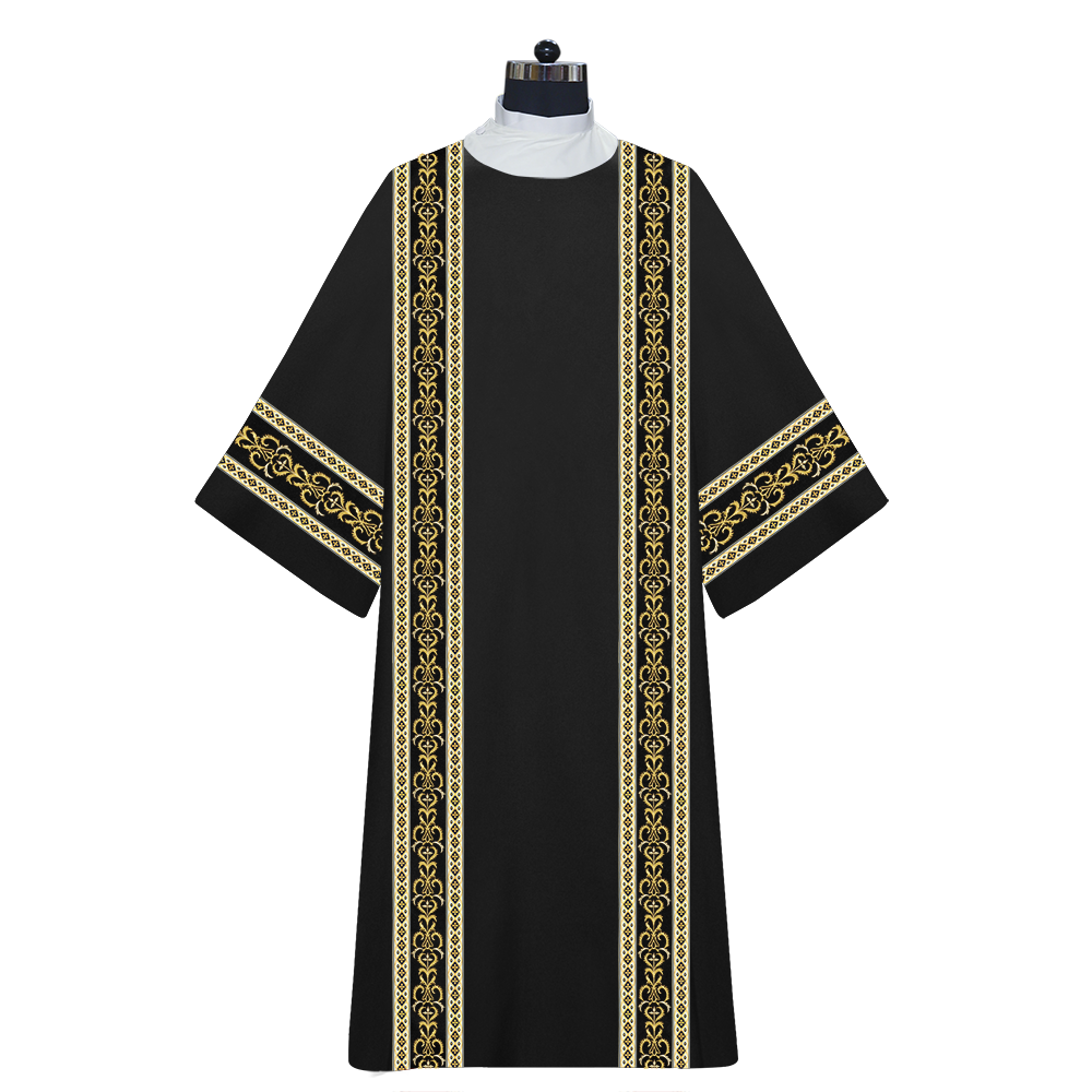 Dalmatics Vestments Enhanced With Woven Braids