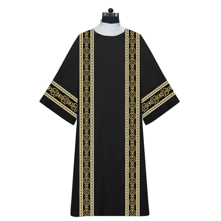 Dalmatics Vestments Enhanced With Woven Braids