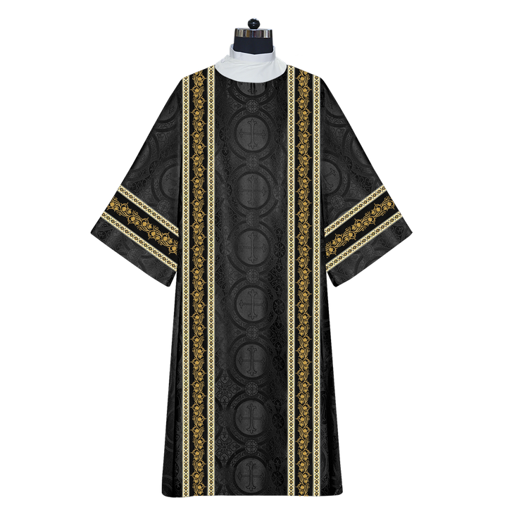 Dalmatics Vestments Adorned With Braids and Trims