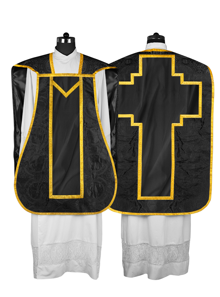 Fiddleback with spiritual motif