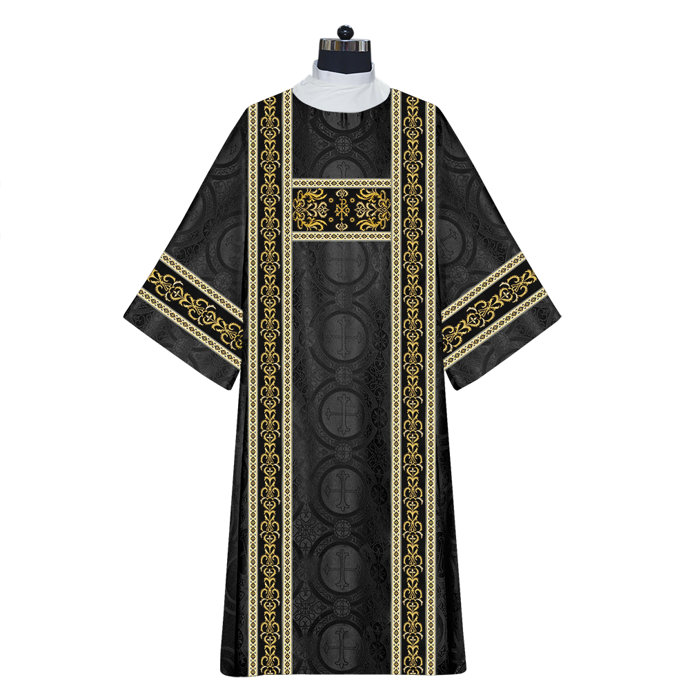 Dalmatics Vestments Enhanced With Woven Braids