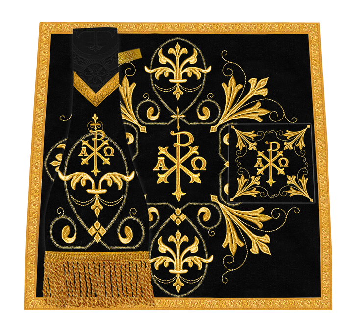 Gothic Chasuble with Ornate Lace