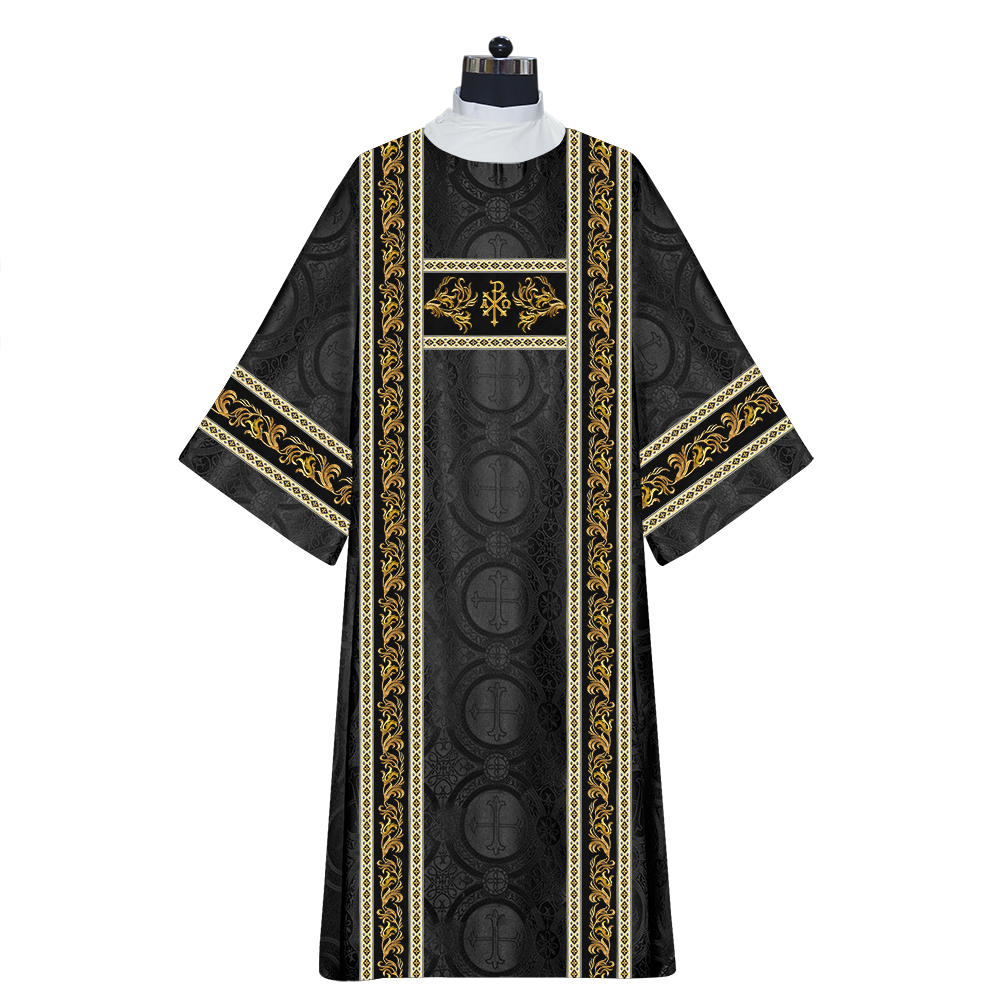 Dalmatics Vestments With Enhanced Embroidery