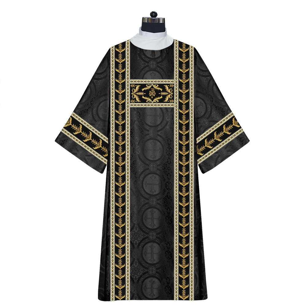 Dalmatics Vestments With Adorned Orphrey and Trims