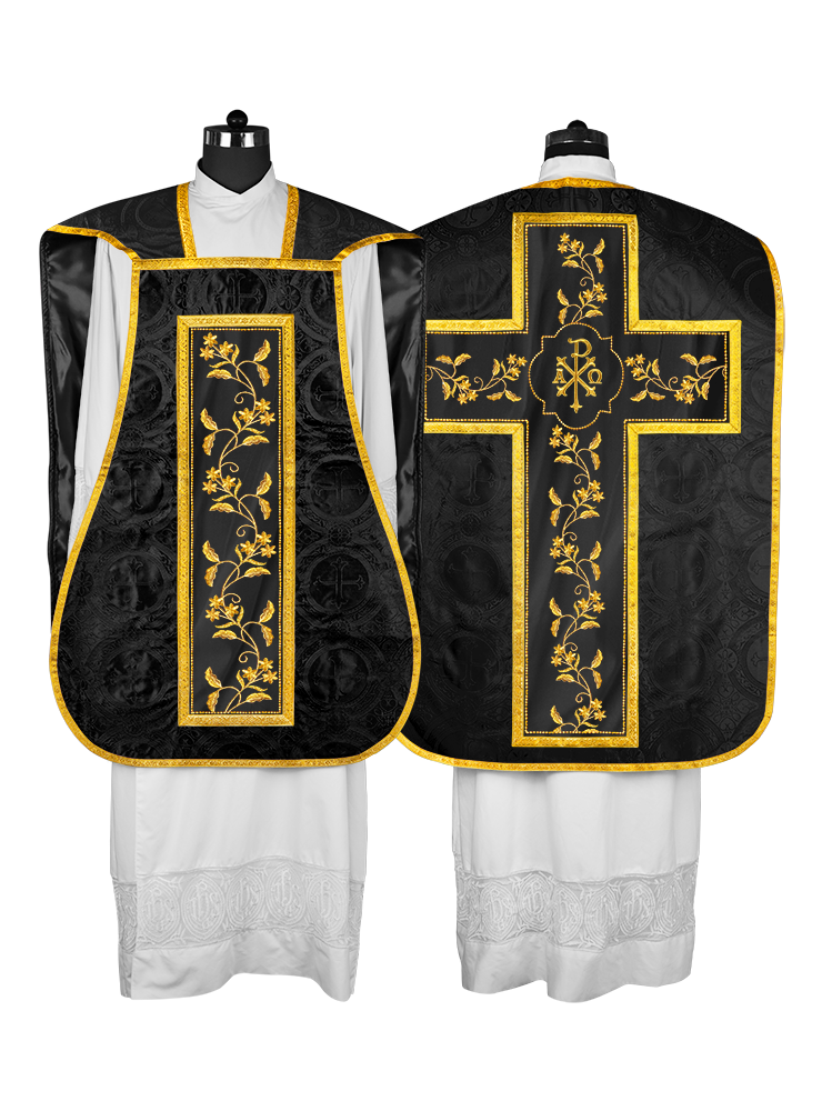 Fiddleback with Floral design