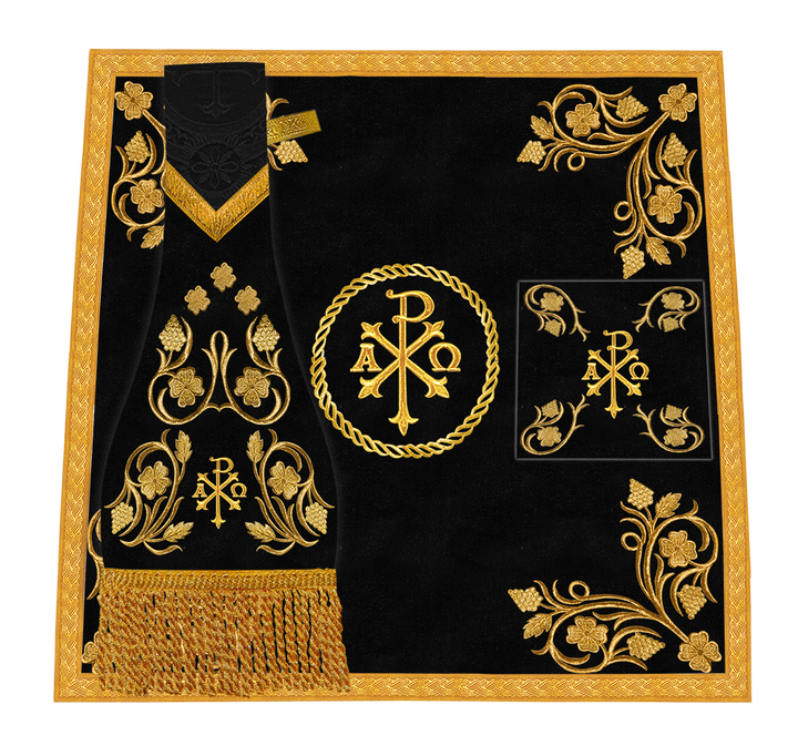 Gothic Chasuble with Grapes Embroidery