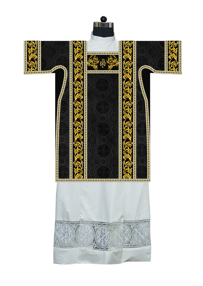 Tunicle Vestment with Woven Braids