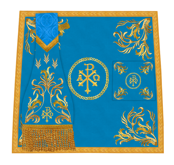 Church Altar Cloth with Refined Embroidery and Motif