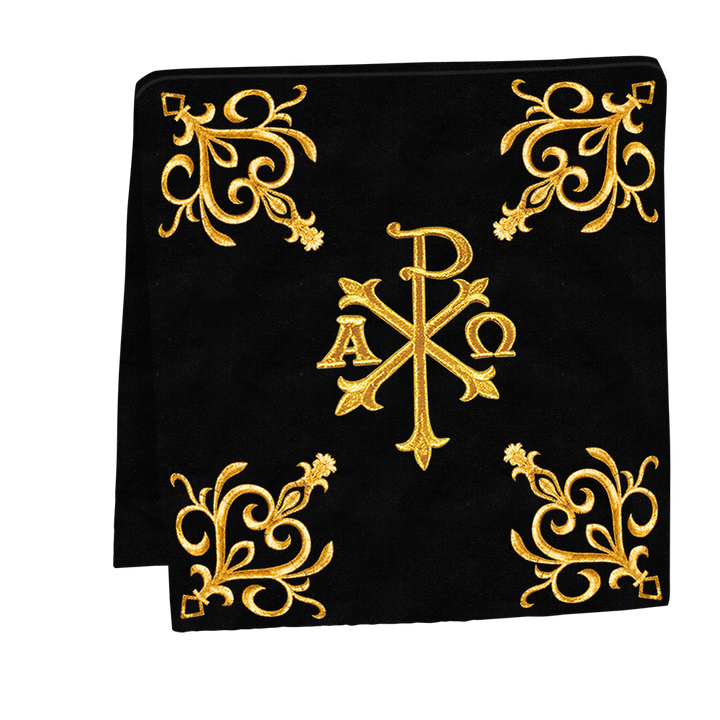 Traditional Fiddleback Vestment With Motifs and Trims