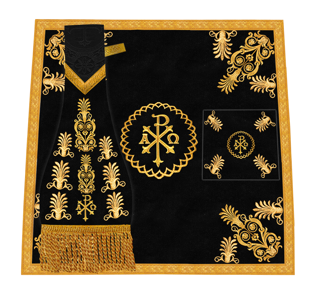 Mass set with solemn designs