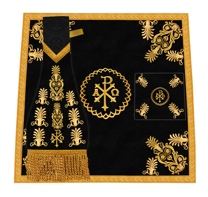 Mass set with solemn designs