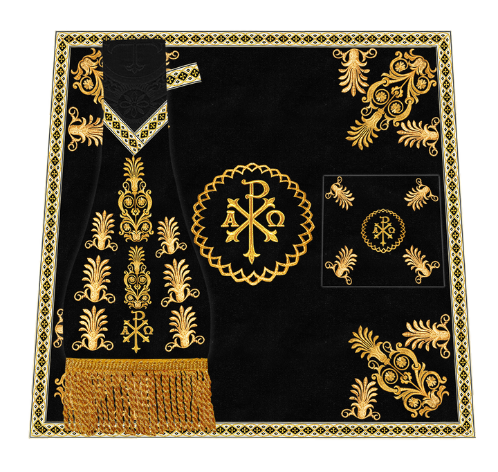 Embroidered Motif and Trims Mass set