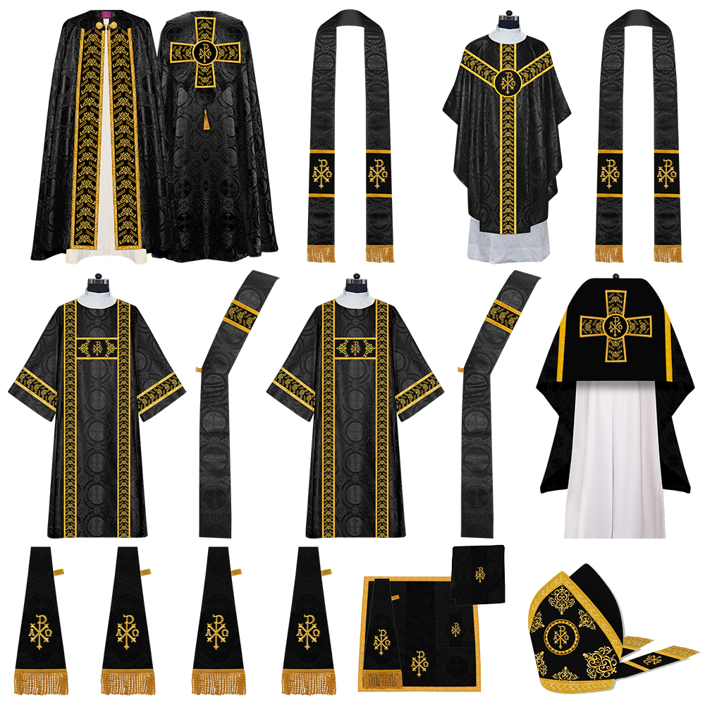 Gothic Highline Mass Set with Embroidered Orphrey
