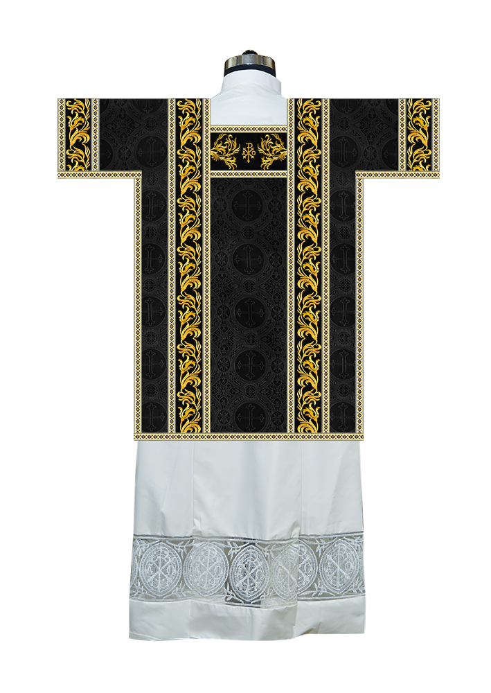 Tunicle Vestment with Woven Braids