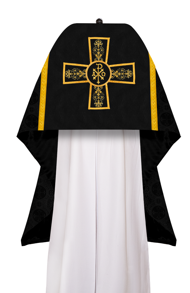 Humeral veil with Vestment Woven Braided Trims