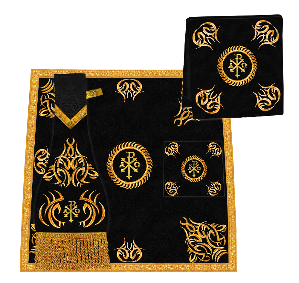 Fiddleback vestment with stole