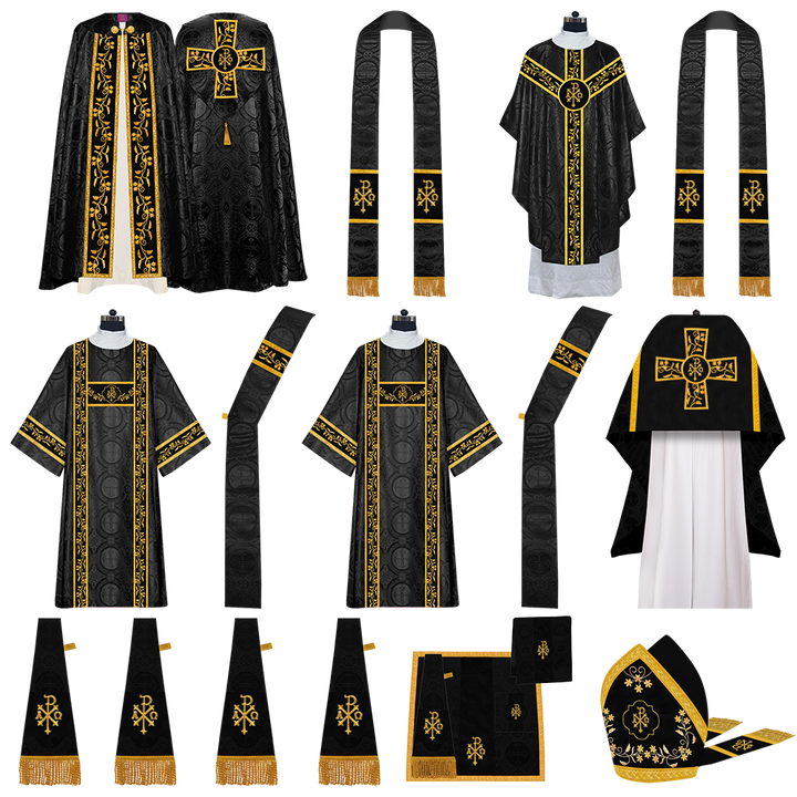 Gothic Highline Mass Set with Floral Design