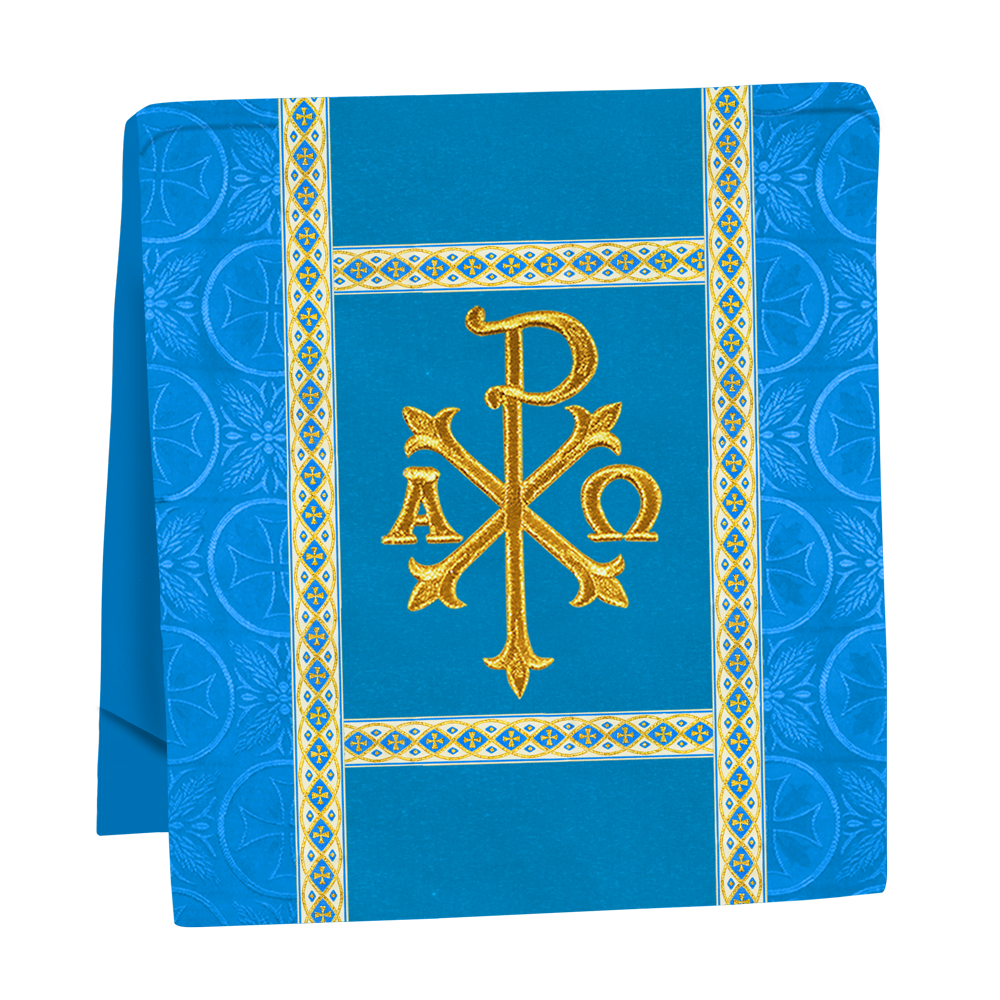 Traditional Altar Mass Set with  Embroidered Motifs