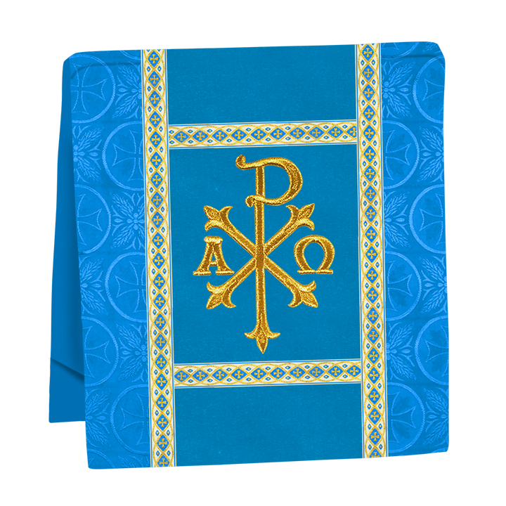 Traditional Altar Mass Set with  Embroidered Motifs