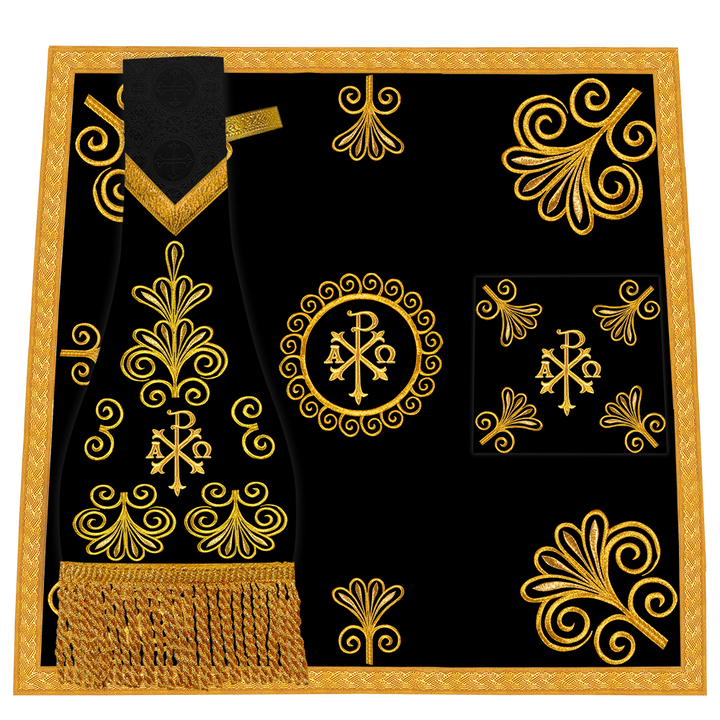 Borromean Chasuble with Embroidered Lace