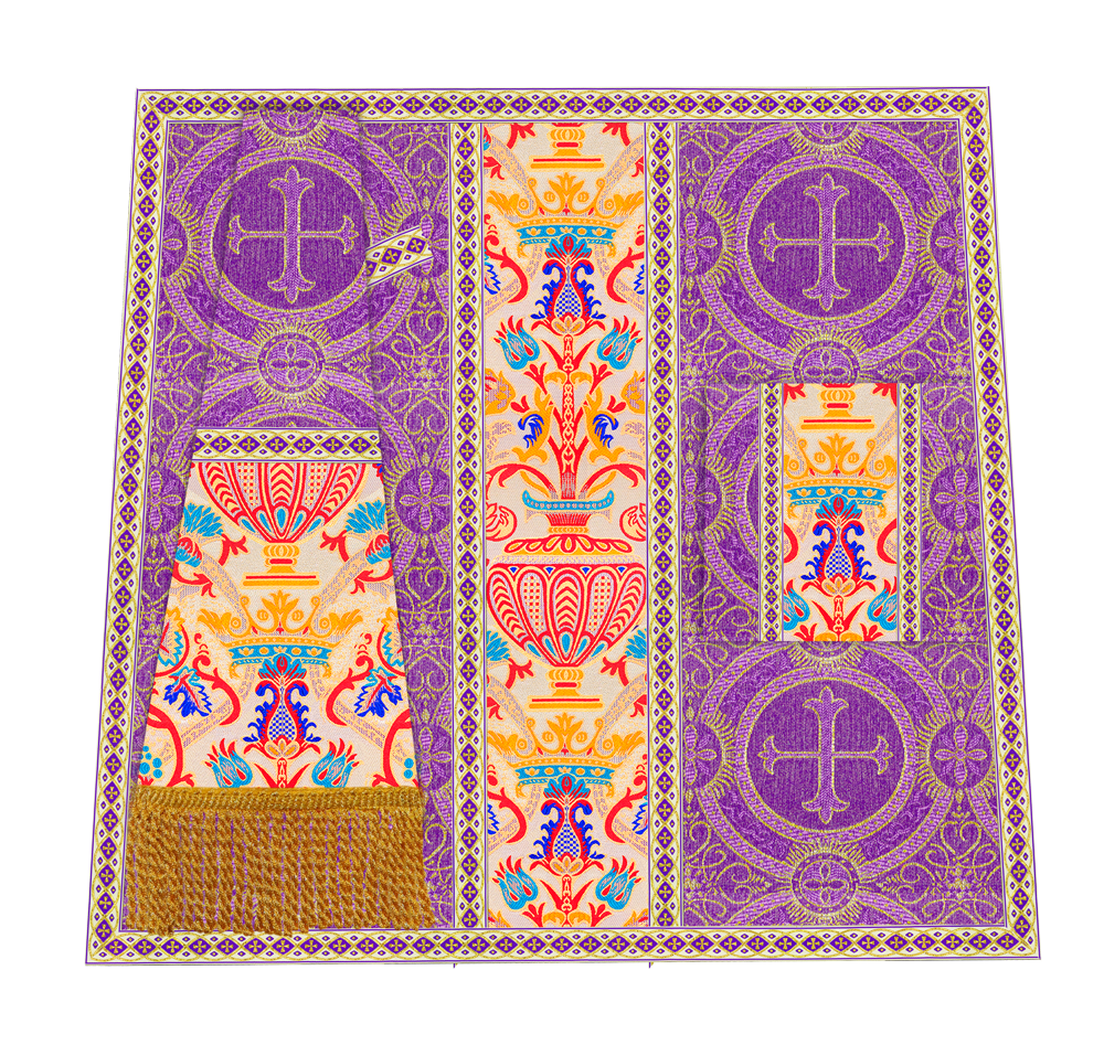 Coronation Tapestry Altar Cloth with Trims