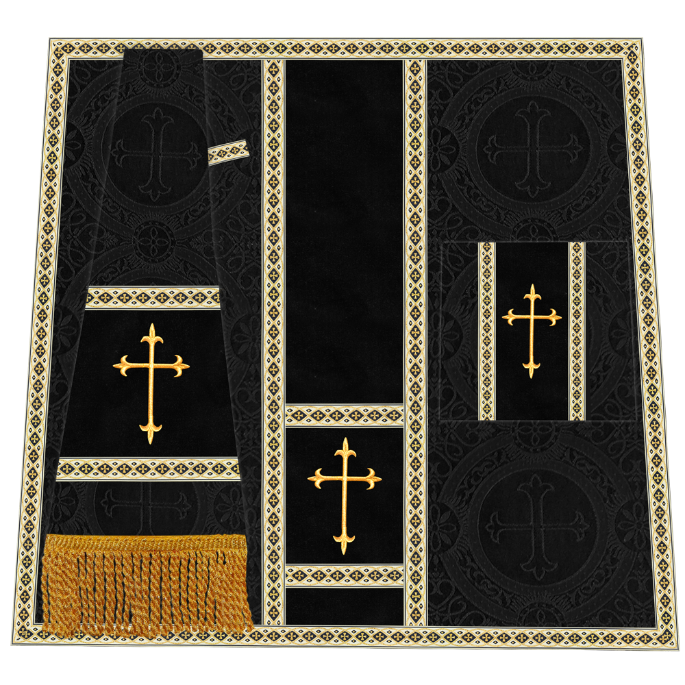 Liturgical Mass set with Cross