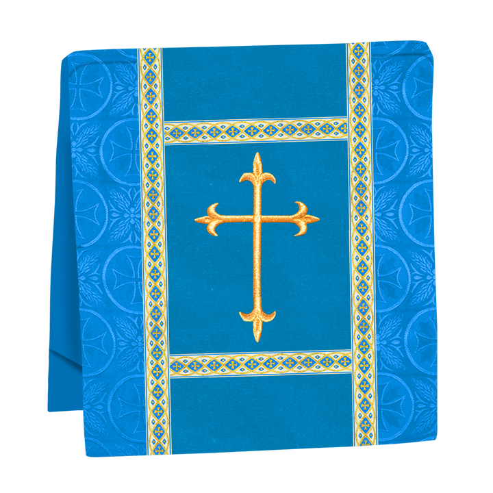 Traditional Altar Mass Set with  Embroidered Motifs