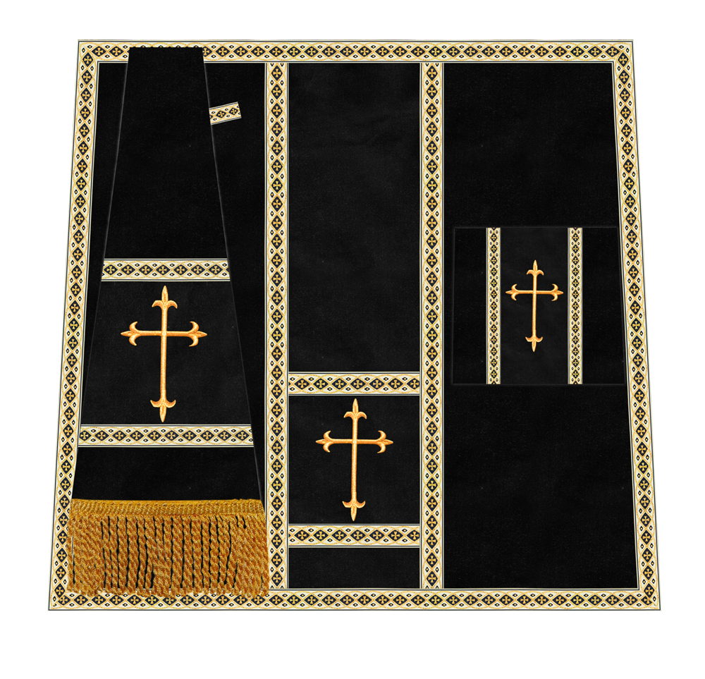 Liturgical Mass set with Cross