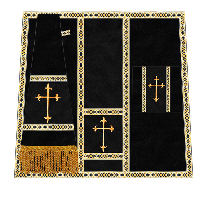 Liturgical Mass set with Cross