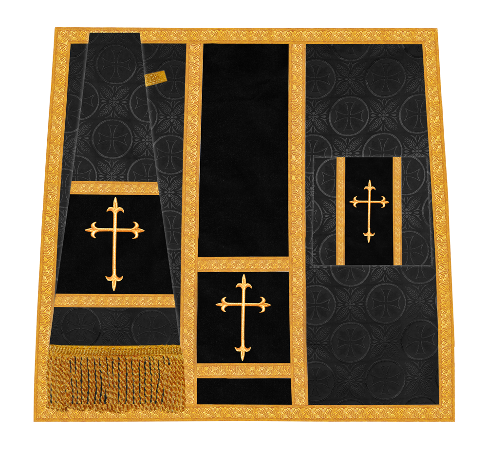 Handcrafted Altar Mass Set with Embroidered Motif