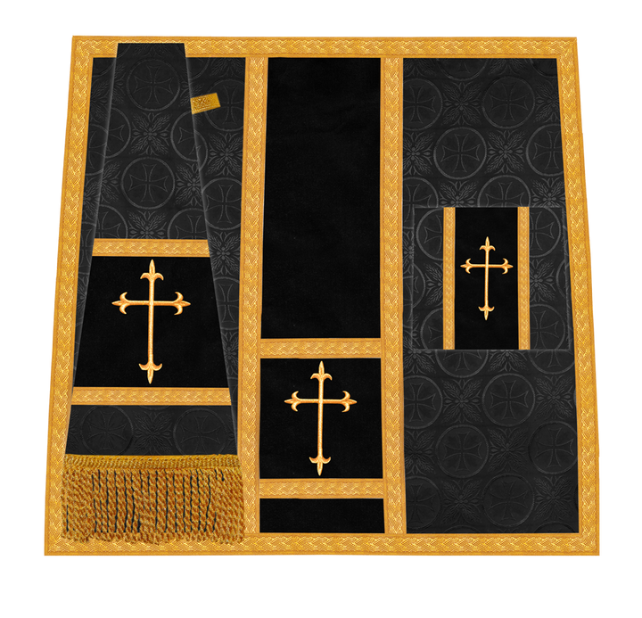 Handcrafted Altar Mass Set with Embroidered Motif