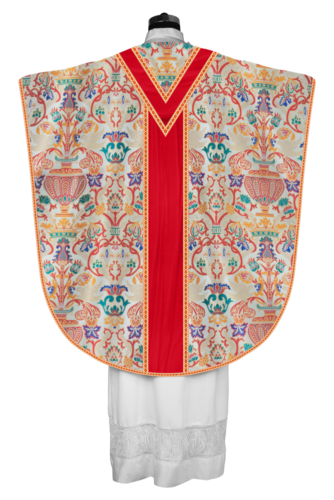 Tapestry Borromean Chasuble with Trims