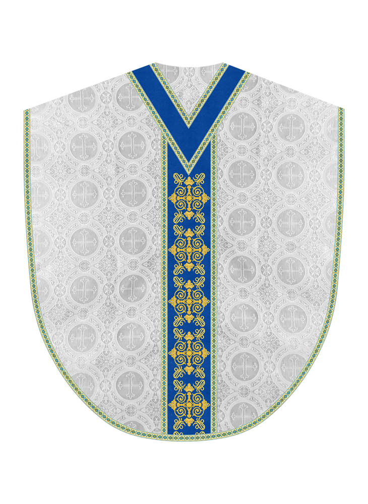 Marian Borromean Chasuble Vestment